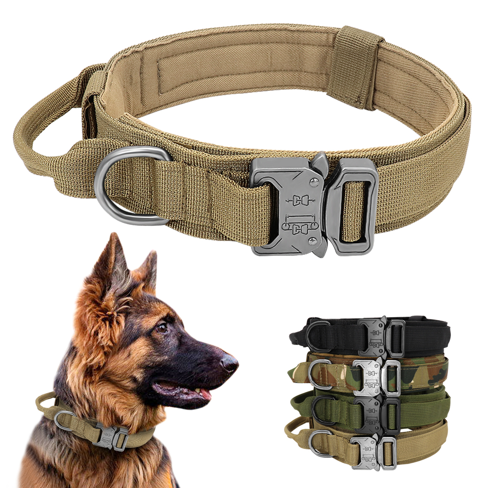 Military Tactical Dog K9 Collar