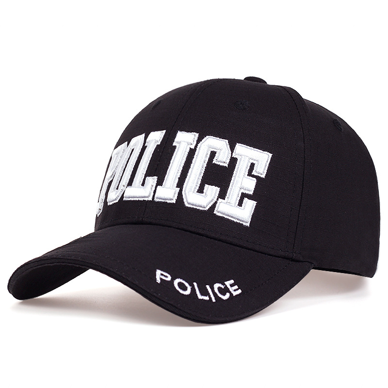 Security Police Peaked Cap Customized Logo