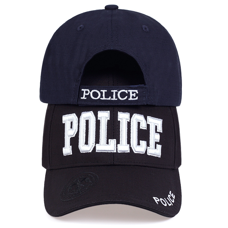 Security Police Peaked Cap Customized Logo
